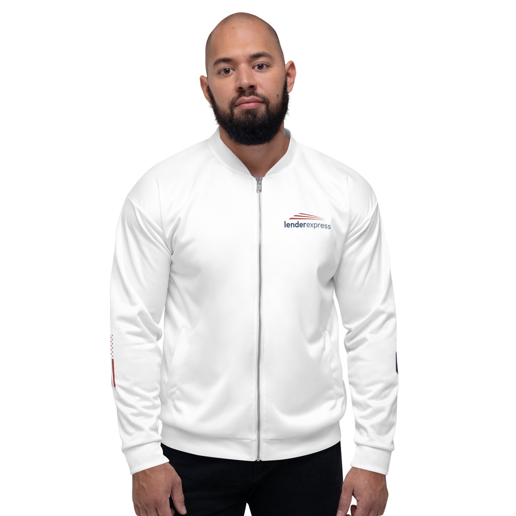 Lender Express Logo - Unisex Bomber Jacket