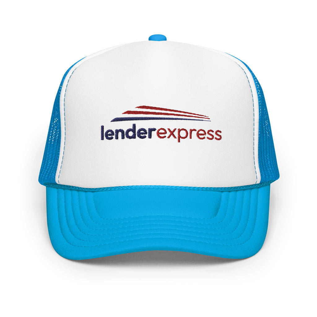 Lender Express Logo - foam trucker hat
