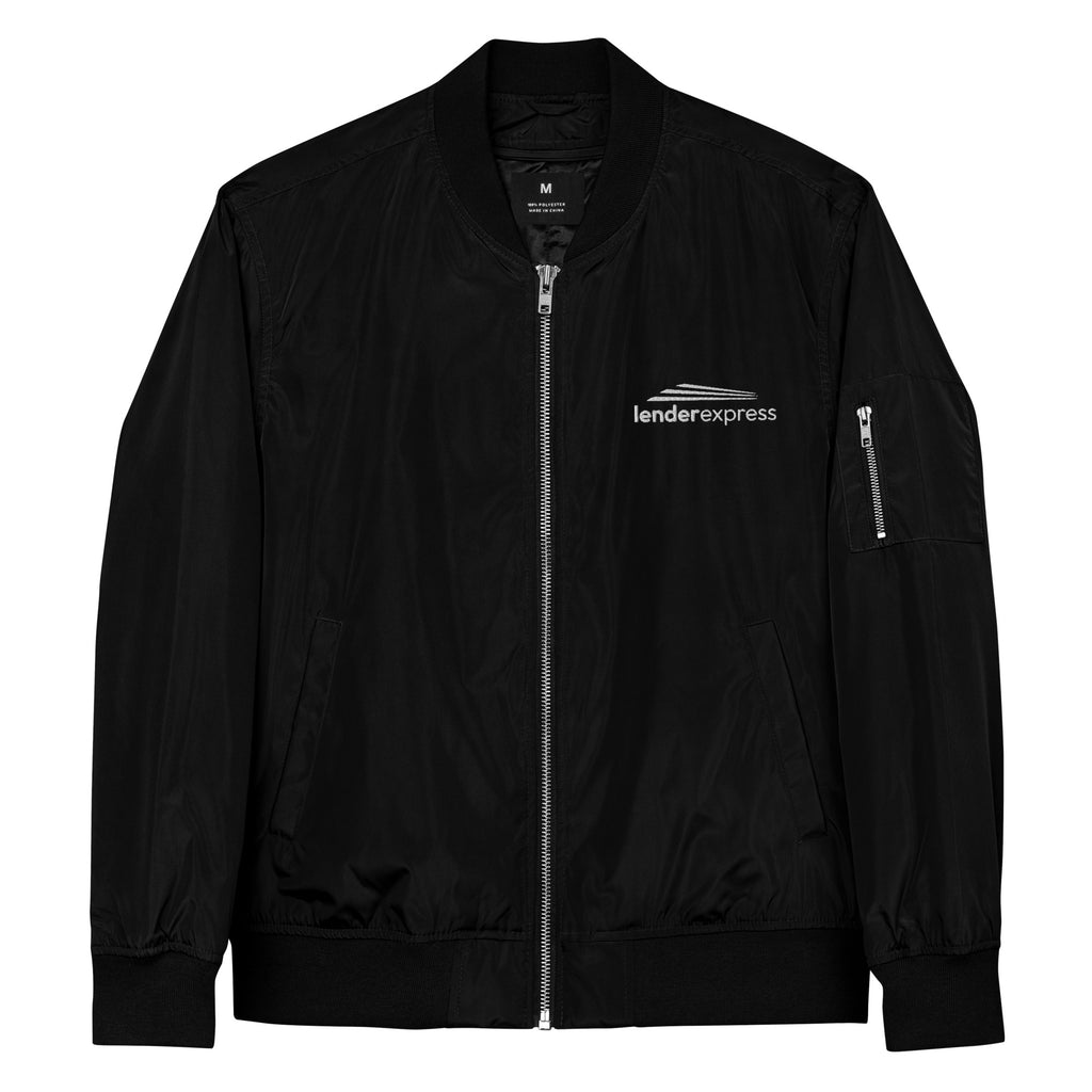 Lender Express Logo - classic bomber jacket