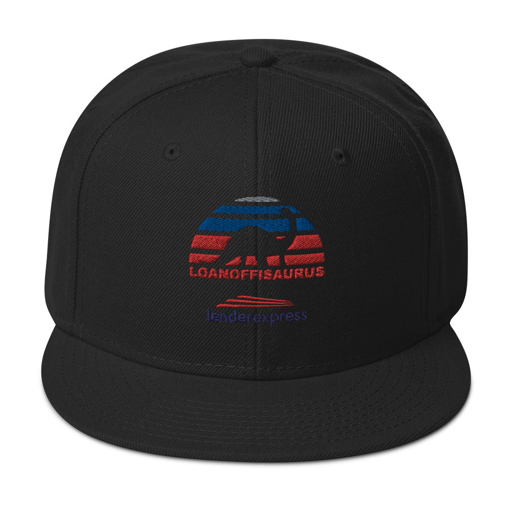 Loanoffisaurus Trucker Hat with Snapback